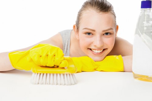 Professional carpet cleaning equipment in a Thamesmead business interior