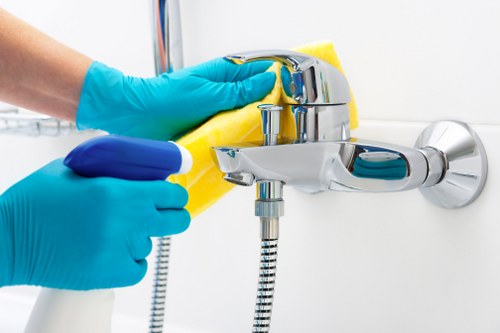 Emergency safety response during carpet cleaning work