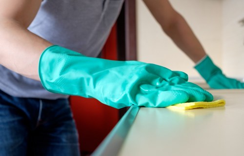 Food and drink stain removal on fabric surfaces in Thamesmead